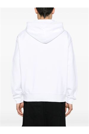 White Orb-stencil zip hoodie VIVIENNE WESTWOOD | 2I01000IJ006OA401